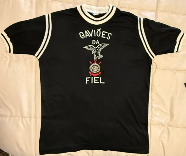 Camiseta Oficial para Sócio Gaviões da Fiel (Anos 80)
