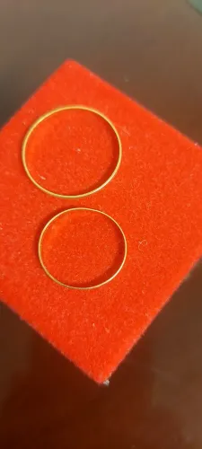 Par de alianças ouro 18k
