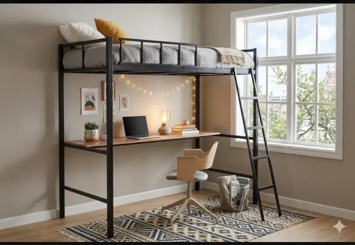 Cama alta - casal