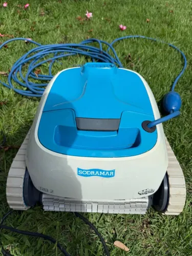 Robô Piscina Rb2 Aspirador 12m Sodramar Bivolt