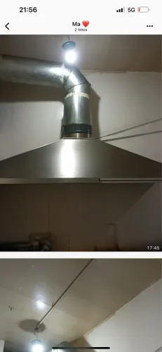 Coifas para restaurante e bares com motor