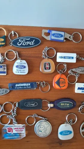 Chaveiros Concessionárias Ford ou separadamente