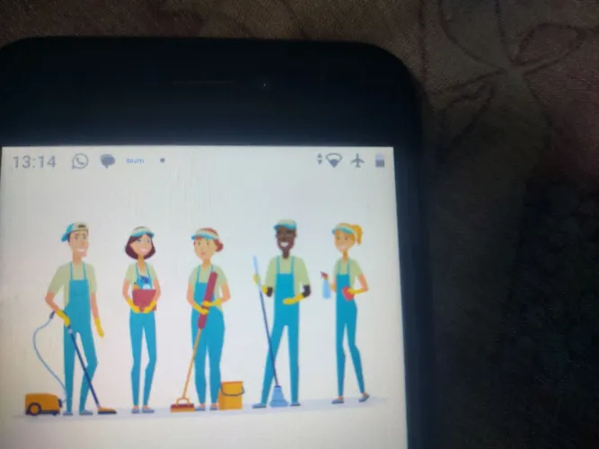 Estou disponível para trabalhar com faxinas *15