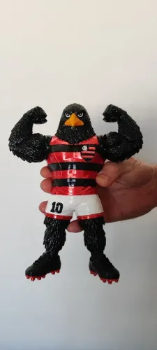 Boneco mascote do flamengo 25cm