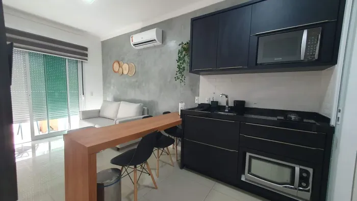 Apartamento MOBILIADO 1 dorm, na Lagoa da Conceição, Florianópolis/SC