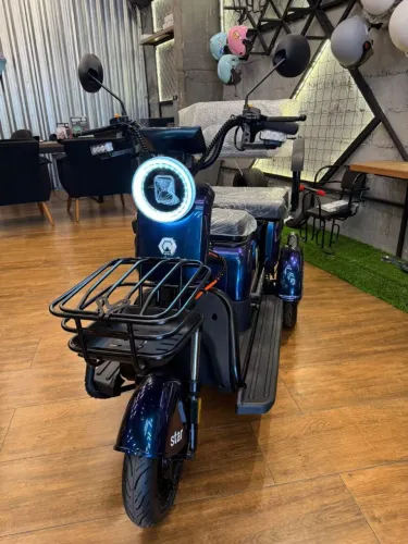Triciclo Elétrico Conforto e segurança para todas as idades