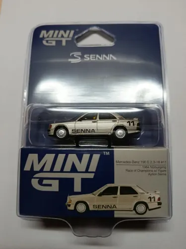 Mercedes Benz 190e Senna cartelado.