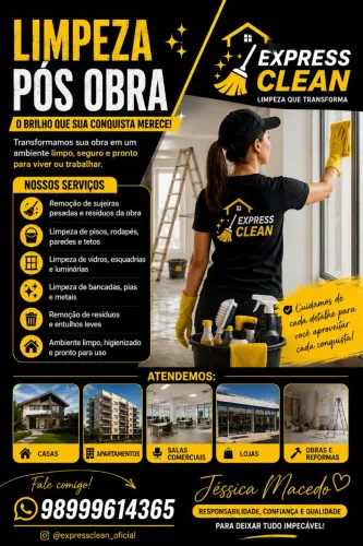 LIMPEZA PÓS OBRA