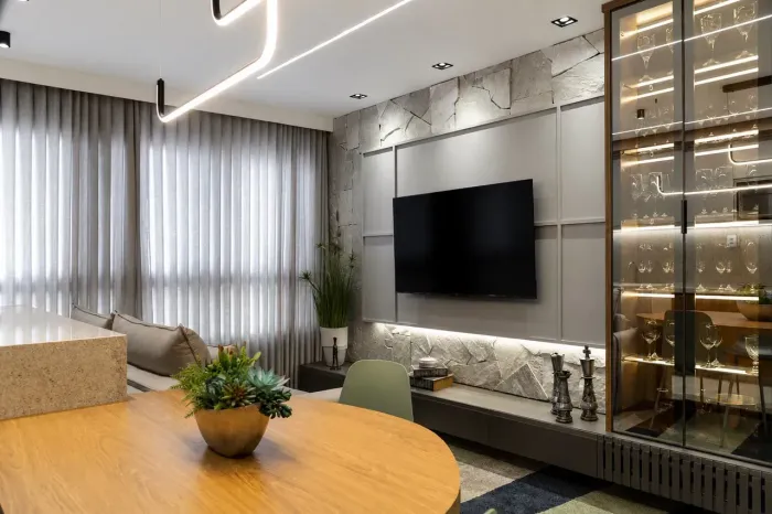Apartamento Mobiliado decorado no Marista