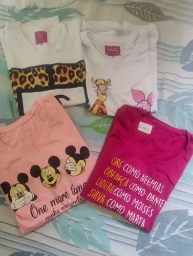 t-shirts femininas