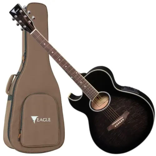 Violão Eletroacústico Eagle GL36 Bkb