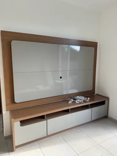 Rack com painel