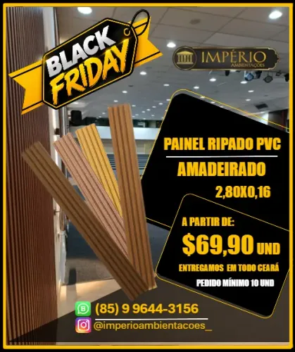 PAINEL RIPADO PVC EM PROMOÇÃO