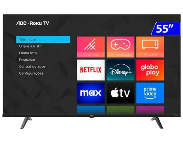 Televisão 55 polegadas