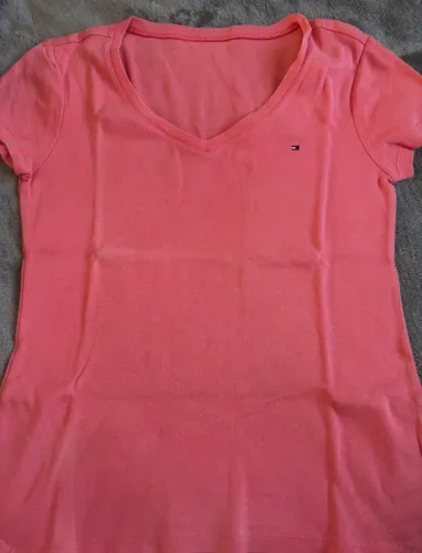 Camiseta tommy Hilfiger salmão