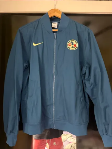 jaqueta nike azul m