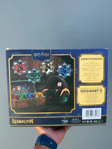 Headset Gamer Redragon X Harry Potter Zeus Hogwarts RGB