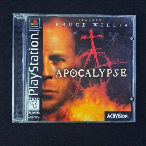 Apocalypse Original Americano Completo Ps1 - Playstation 1. Bruce Willis