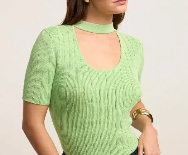 Blusa verde renner