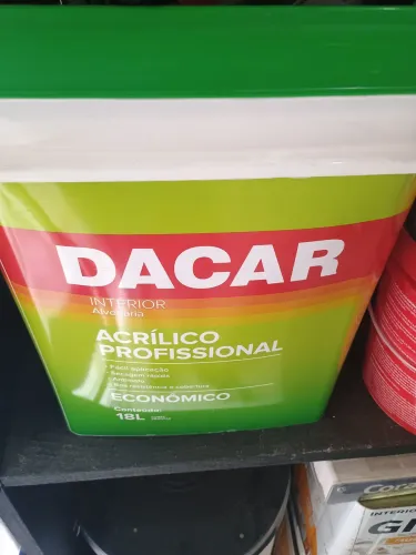 Tinta Dacar 18 litros, frete grátis