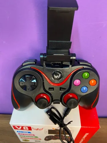 Controle Bluetooth Gamepad V8 ATOMEX an2