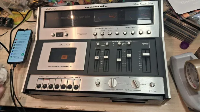 Raro Cassete Deck Marantz 5420 ler descrição 
