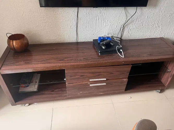 Rack sala marrom