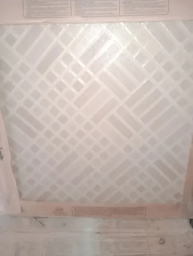 Caixa de piso anti aderente