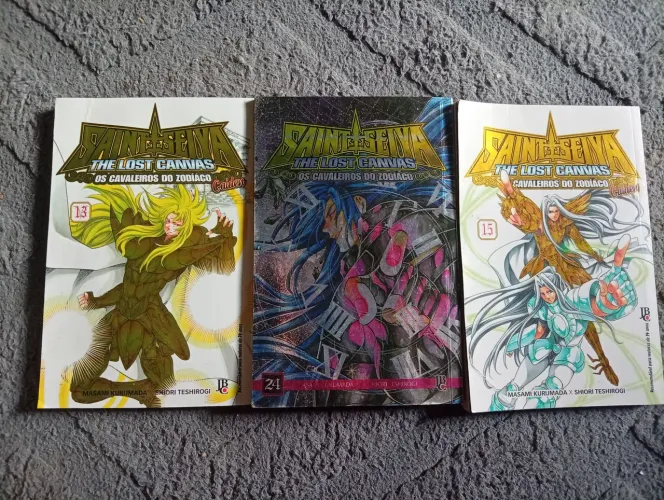 Saint Seiya - The Lost Canvas - Os Cavaleiros Do Zodíaco VOL. 13, 15 e 24