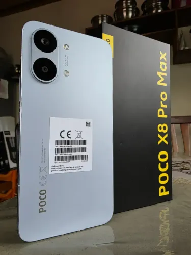 Poco X8 Pro Max 5G 12/512GB Blue - Novo Lacrado - Pronta Entrega