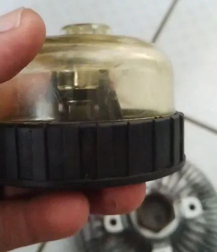 Bomba de combustível retrô escavadeira original case