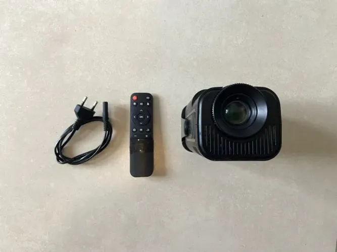 Projetor Hy320 Full Hd 4k Android 11 Wifi 5g 390 Ansi