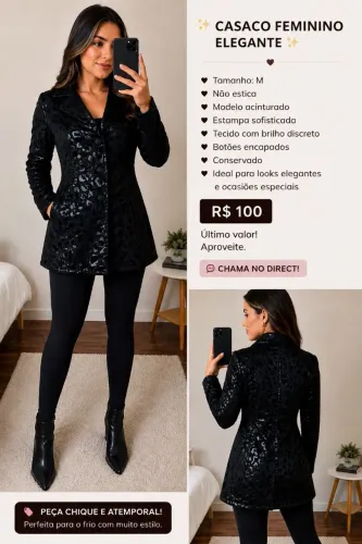 Casaco feminino