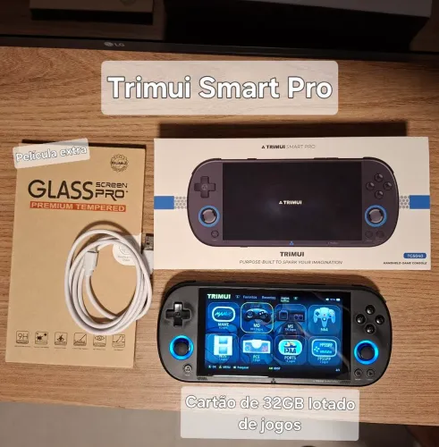 Trimui Smart Pro - video game portátil retro de emulação