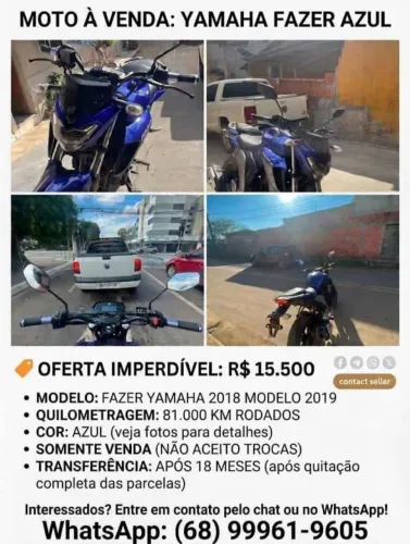 Fazer 250 somente venda leia a descrição