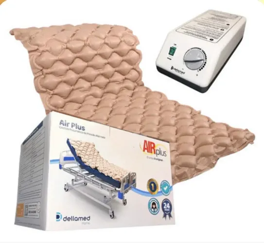 Colchão antiescaria pneumático inflável
