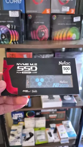 SSD 500GB M2 Netac novo lacrado com garantia!