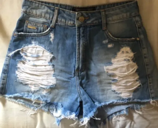 Bermuda Jeans feminina , tamanho 38