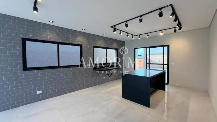 Casa em condomínio à venda, 3 quartos, 1 suíte, 2 vagas, Villas do Jaguari - Santana de Pa
