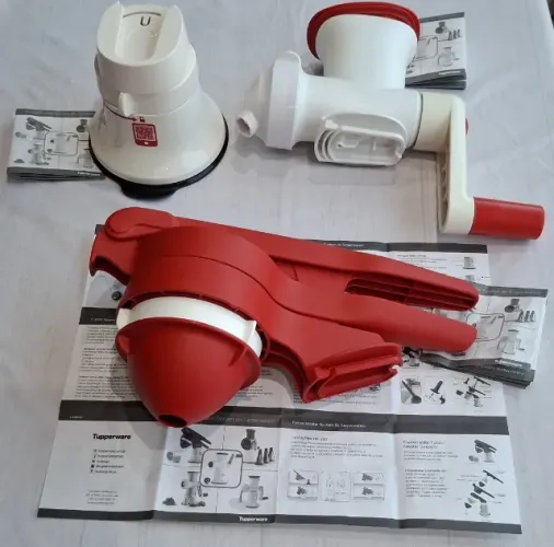 Tupperware Master Fusion Base + Sorveteira + Espremedor