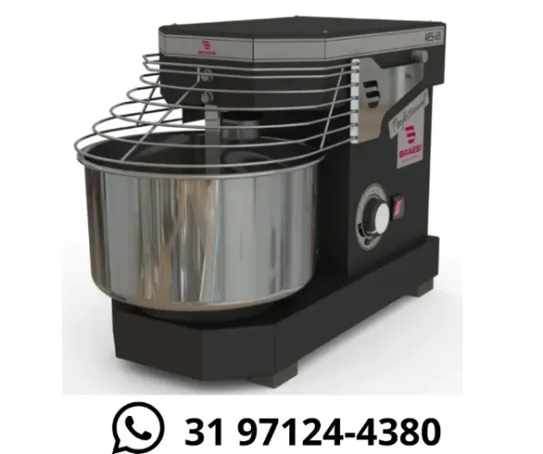 Amassadeira Espiral 5KG Braesi Bivolt Nova