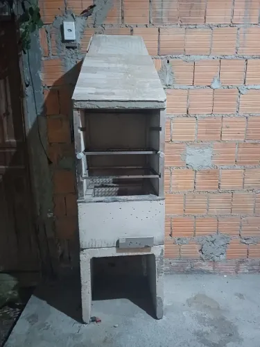 Churrasqueira de concreto