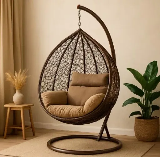 Cadeira Balanço Com Suporte