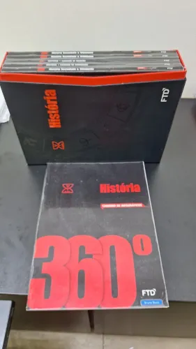 Kit Livro Didático 360° Historia  Sociedade e Cidadania