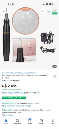 Dermografo Biomaser P90