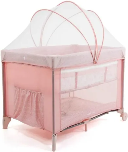 Berço Cercadinho Cosco Rosa