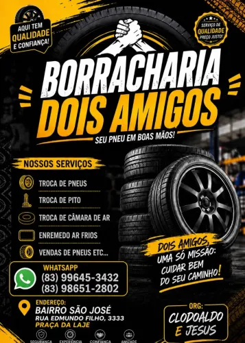 Borracharia dois amigos