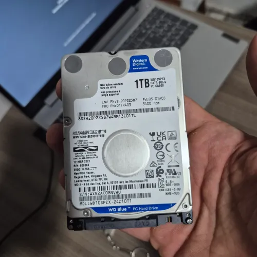 Hd notebook 1 Tb/ 1000gb