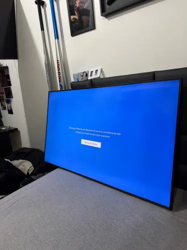 Smart TV Samsung 55? 4K UHD AU7700 - R$ 1.000 (Leia a descrição)