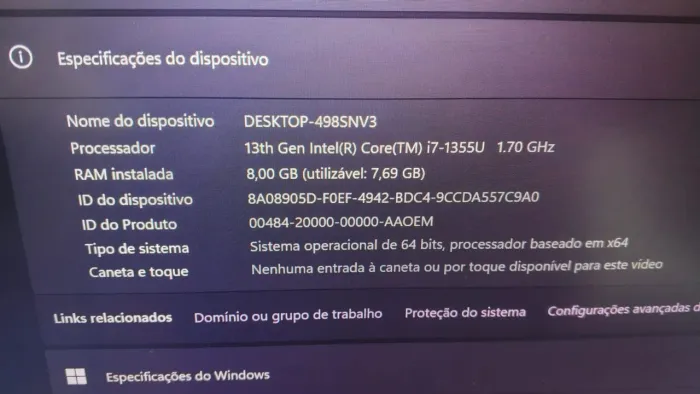 Notebook da Dell